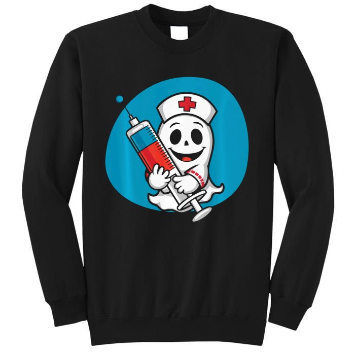 Fertility Nurse Halloween Spooky Nursing Trick Or Treat Sweatshirt