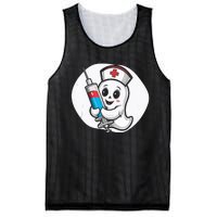 Fertility Nurse Halloween Spooky Nursing Trick Or Treat Mesh Reversible Basketball Jersey Tank