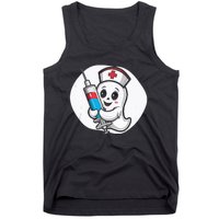 Fertility Nurse Halloween Spooky Nursing Trick Or Treat Tank Top