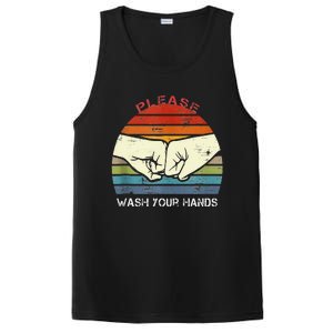 Funny National Handwashing Awareness Week  Hand Washing PosiCharge Competitor Tank