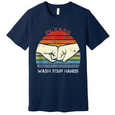 Funny National Handwashing Awareness Week  Hand Washing Premium T-Shirt