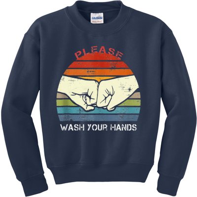 Funny National Handwashing Awareness Week  Hand Washing Kids Sweatshirt