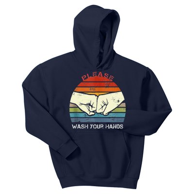 Funny National Handwashing Awareness Week  Hand Washing Kids Hoodie