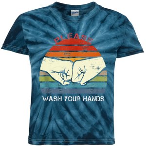 Funny National Handwashing Awareness Week  Hand Washing Kids Tie-Dye T-Shirt