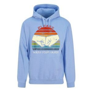 Funny National Handwashing Awareness Week  Hand Washing Unisex Surf Hoodie