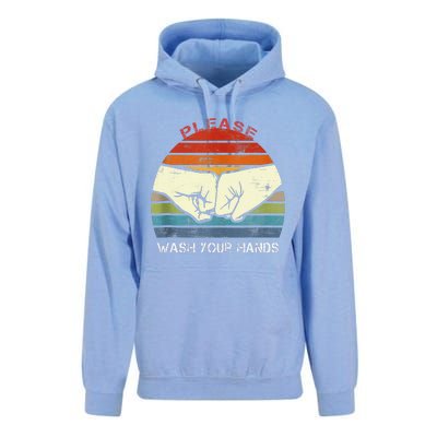 Funny National Handwashing Awareness Week  Hand Washing Unisex Surf Hoodie