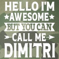 First Name Hello Im Awesome Call Me Dimitri Legacy Tie Dye Trucker Hat