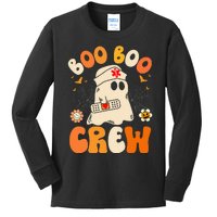 Funny Nurse Halloween for  Boo Boo Crew Kids Long Sleeve Shirt