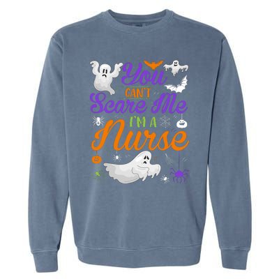 Funny Nurse Halloween Christmas Nurse Halloween Nurse Garment-Dyed Sweatshirt