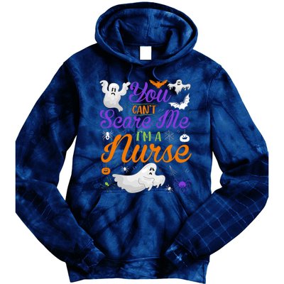 Funny Nurse Halloween Christmas Nurse Halloween Nurse Tie Dye Hoodie