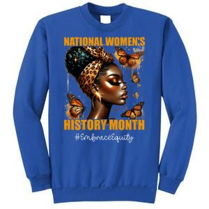 Feminist National History Month 2024 Embrace Equity Sweatshirt