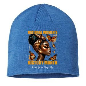 Feminist National History Month 2024 Embrace Equity Sustainable Beanie