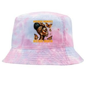 Feminist National History Month 2024 Embrace Equity Tie-Dyed Bucket Hat