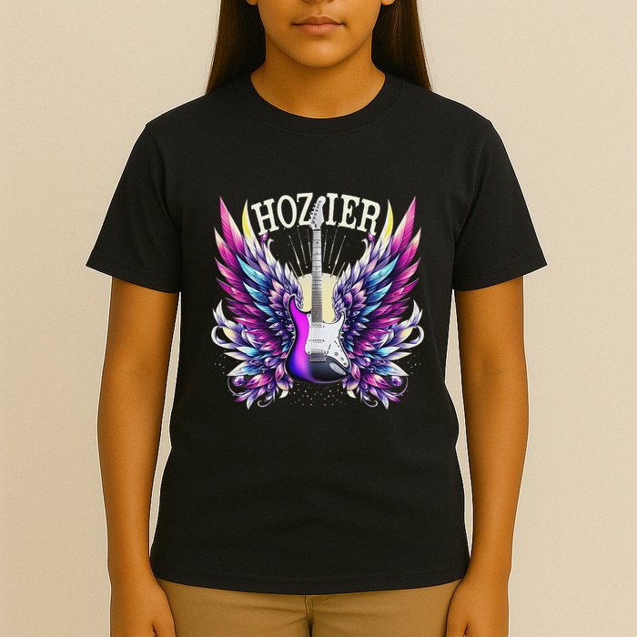 First Name H.O.Z.I.E.R Girl Boy Retro My Personalized Groovy 70S T-Shirt