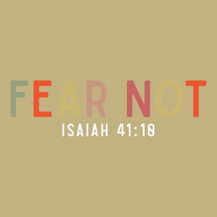 Fear Not Isaiah 41 10 God Faith Jesus Christianity Cooling Performance Crew T-Shirt