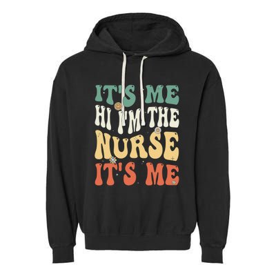 Future Nurse im a Nurse For School Nurse Funny Garment-Dyed Fleece Hoodie