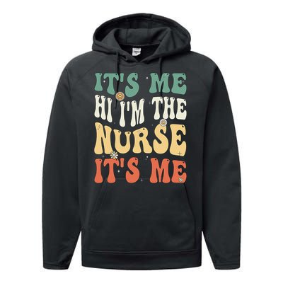 Future Nurse im a Nurse For School Nurse Funny Performance Fleece Hoodie