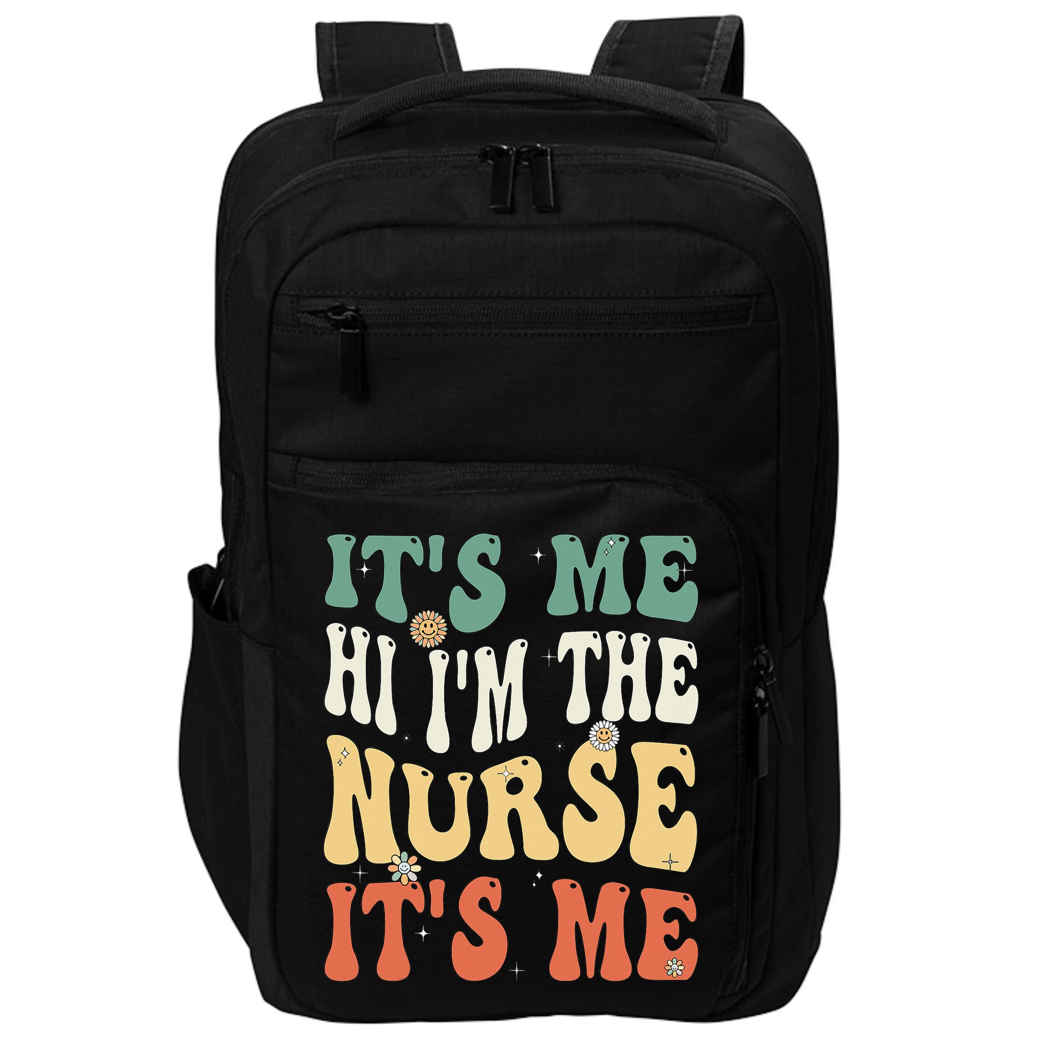 Future Nurse im a Nurse For School Nurse Funny Impact Tech Backpack