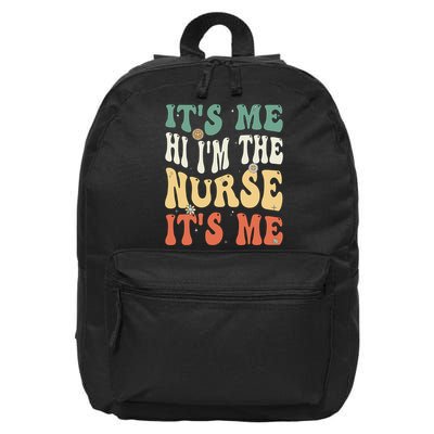 Future Nurse im a Nurse For School Nurse Funny 16 in Basic Backpack