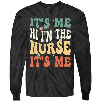 Future Nurse im a Nurse For School Nurse Funny Tie-Dye Long Sleeve Shirt