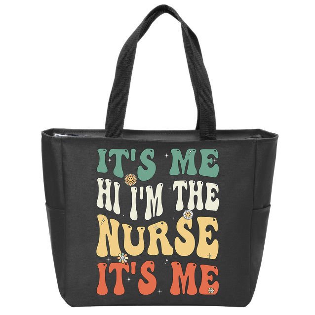 Future Nurse im a Nurse For School Nurse Funny Zip Tote Bag