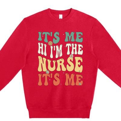 Future Nurse im a Nurse For School Nurse Funny Premium Crewneck Sweatshirt