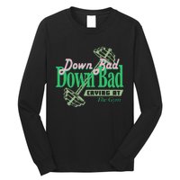 Funny Now IM Down Bad Crying At The Gym Long Sleeve Shirt