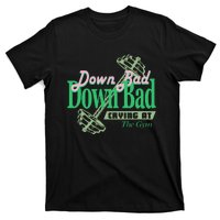 Funny Now IM Down Bad Crying At The Gym T-Shirt