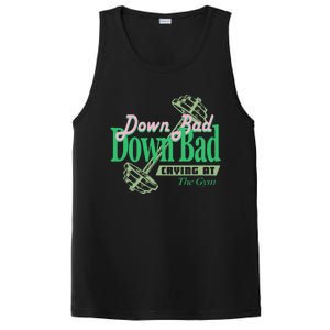 Funny Now IM Down Bad Crying At The Gym PosiCharge Competitor Tank