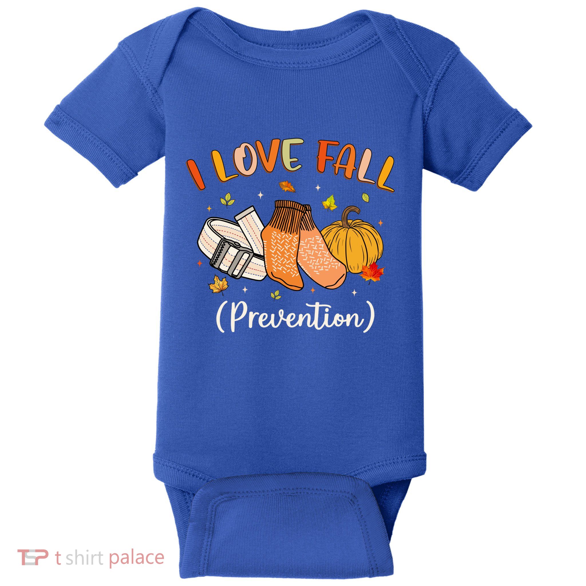 Funny Nurse I Love Fall Prevention Fall Physical Therapy Cool Gift Baby Bodysuit