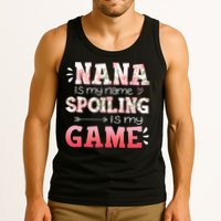 Floral Nana Is My Name Spoiling Is My Game Grandma Life Tank Top