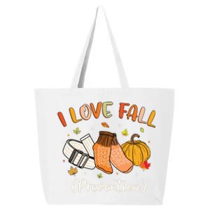 Funny Nurse I Love Fall Prevention Fall Physical Therapy 25L Jumbo Tote