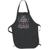 Frazier Name Its A Frazier Thing You WouldnT Understand Full-Length Apron With Pockets