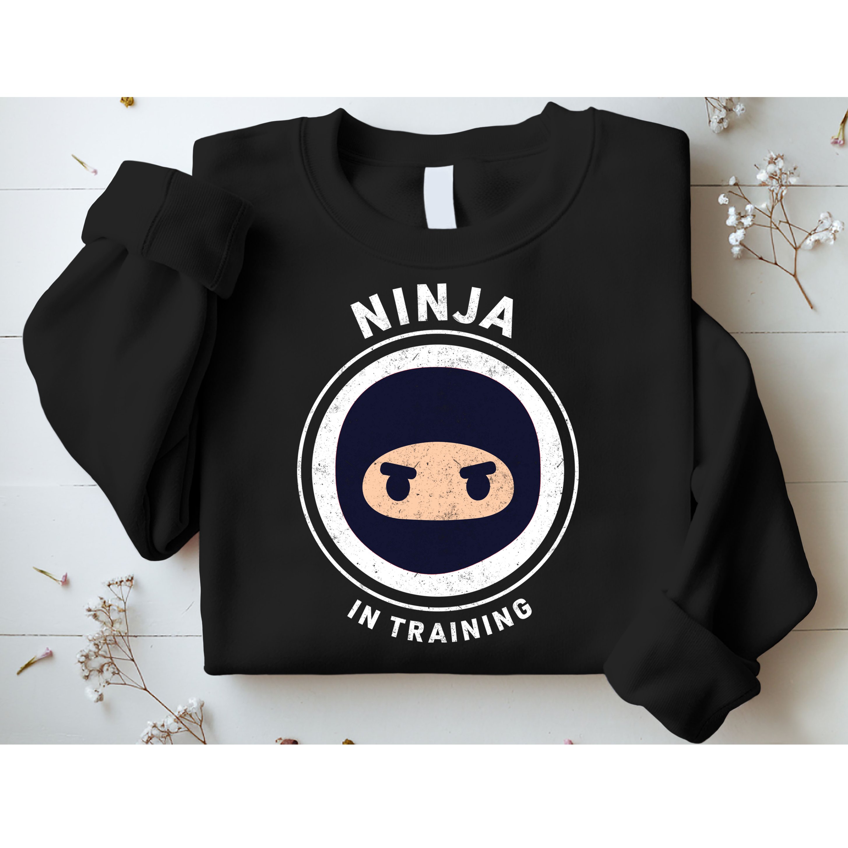 Funny Ninja In Training 1 Sweatshirt