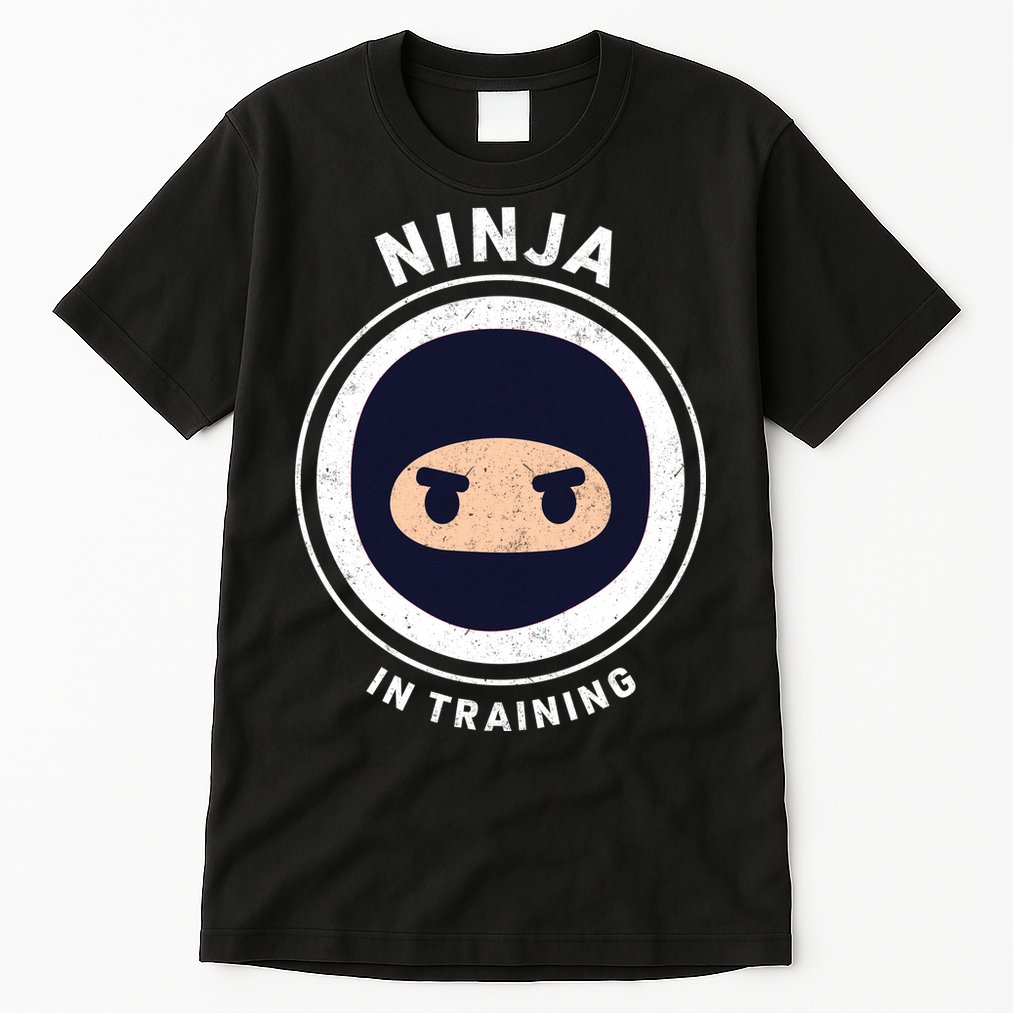 Funny Ninja In Training 1 Tall T-Shirt
