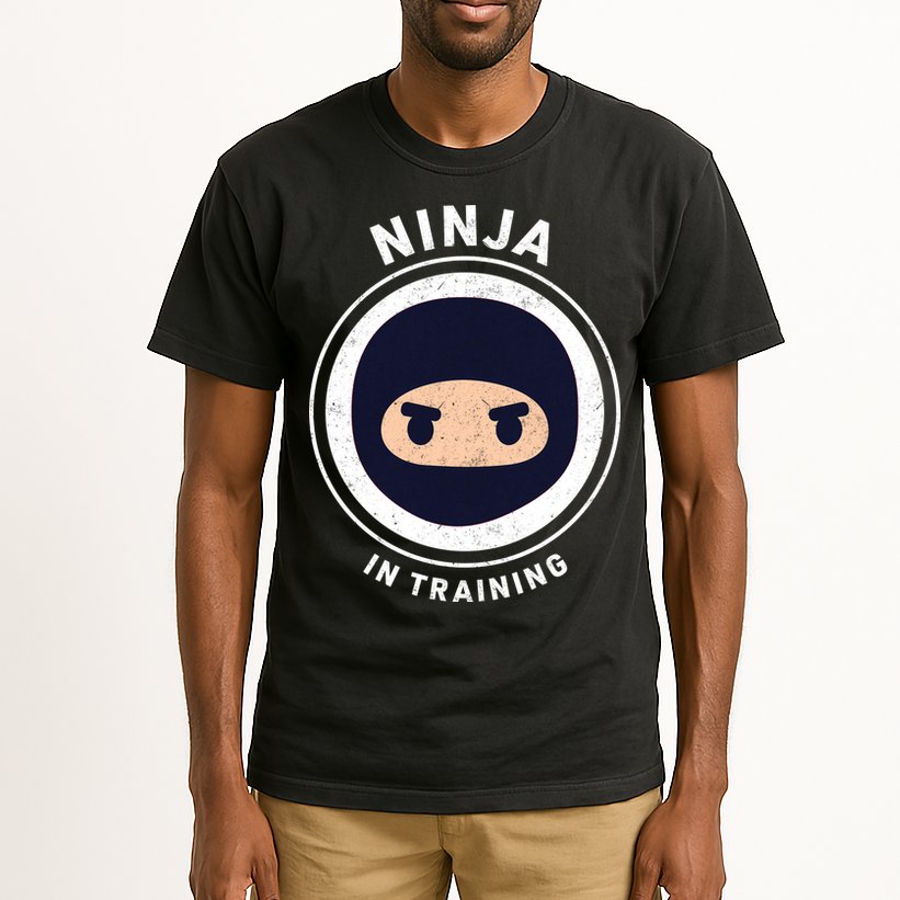 Funny Ninja In Training 1 Tall T-Shirt