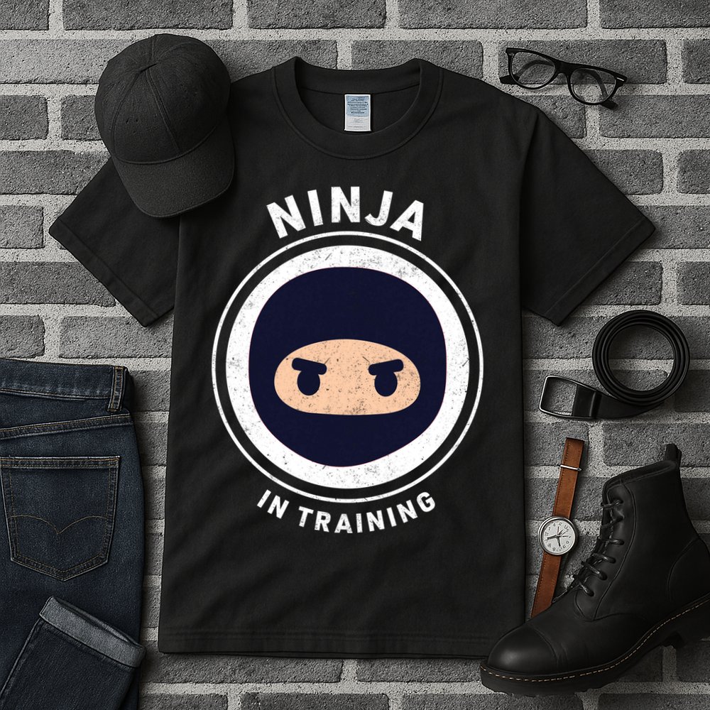 Funny Ninja In Training 1 Tall T-Shirt