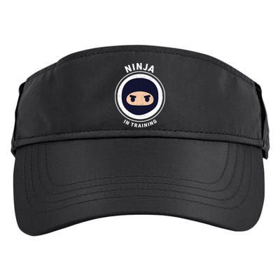 Funny Ninja In Training 1 Adult Drive Performance Visor