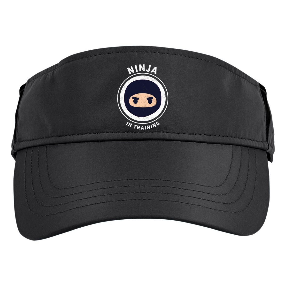 Funny Ninja In Training 1 Adult Drive Performance Visor