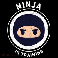 Funny Ninja In Training 1 Bucket Hat