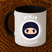 Funny Ninja In Training 1 Mug