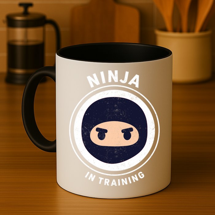 Funny Ninja In Training 1 Mug