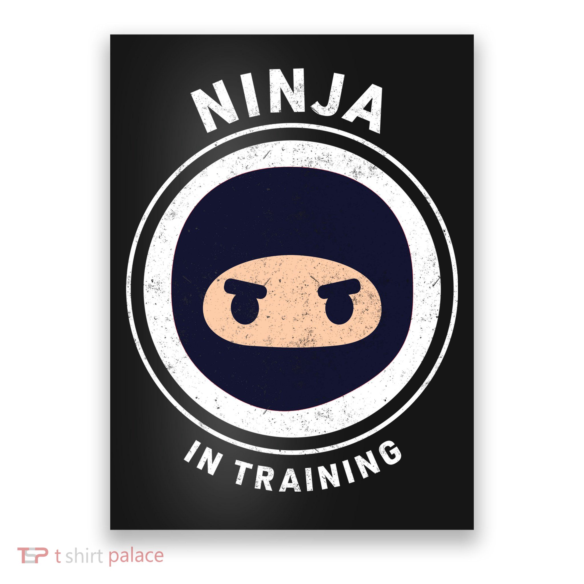 Funny Ninja In Training 1 Poster