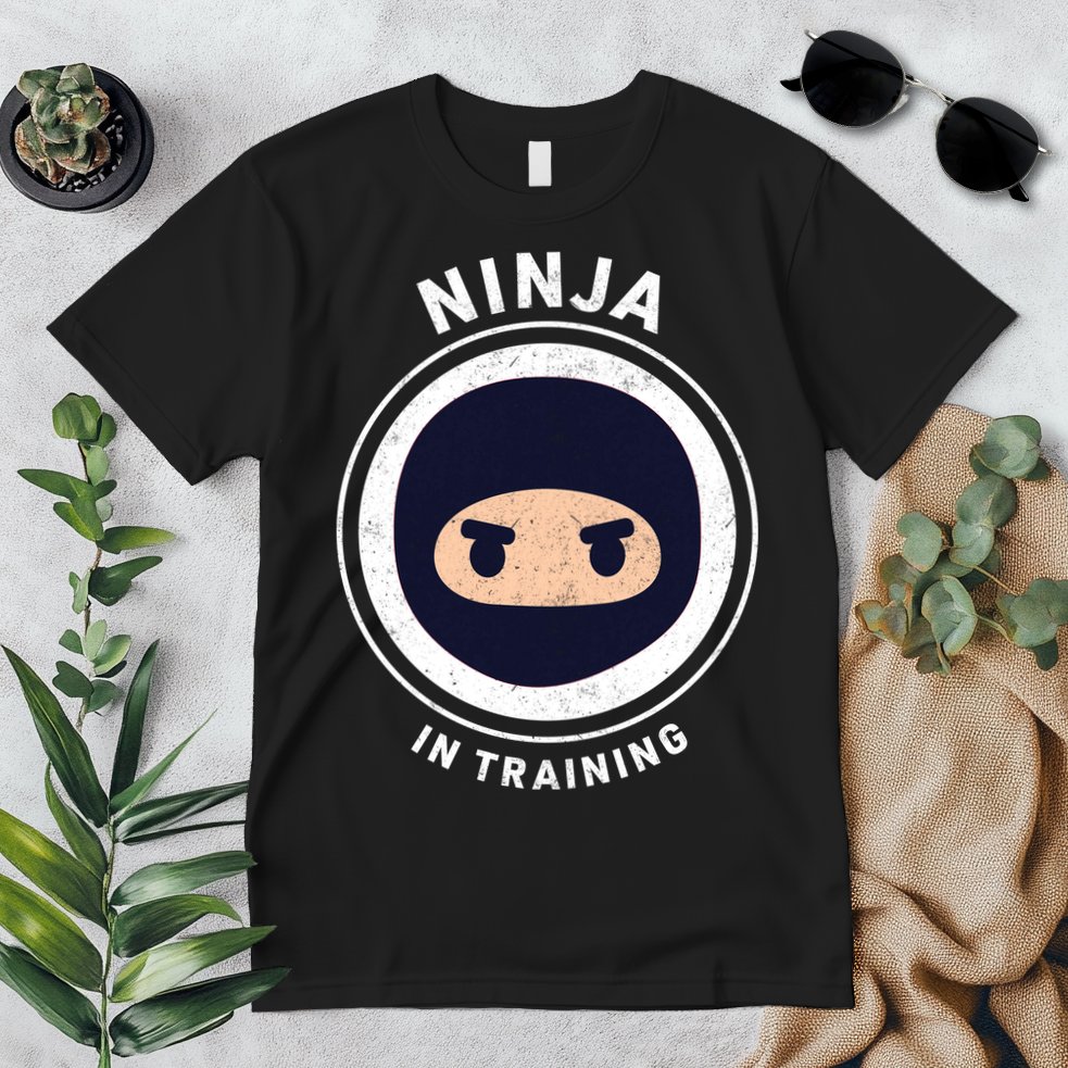 Funny Ninja In Training 1 Premium T-Shirt