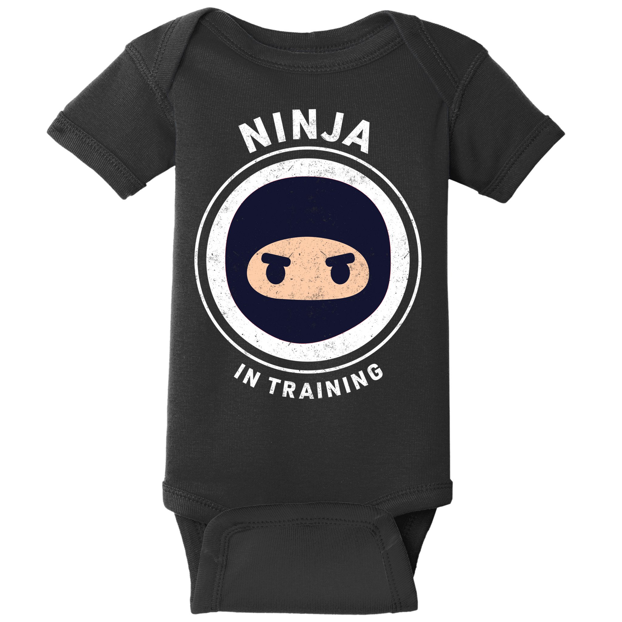 Funny Ninja In Training 1 Baby Bodysuit
