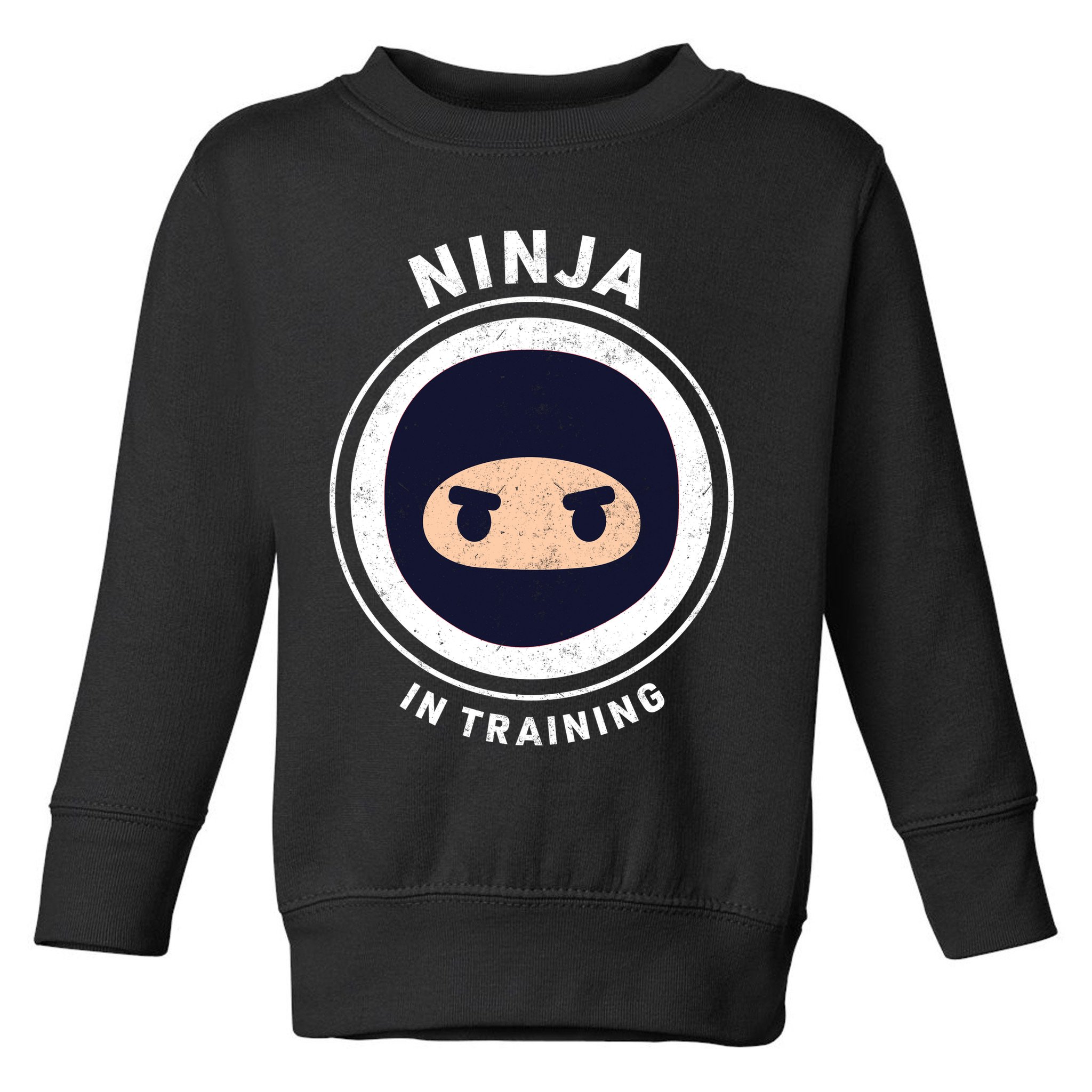 Funny Ninja In Training 1 Toddler Sweatshirt
