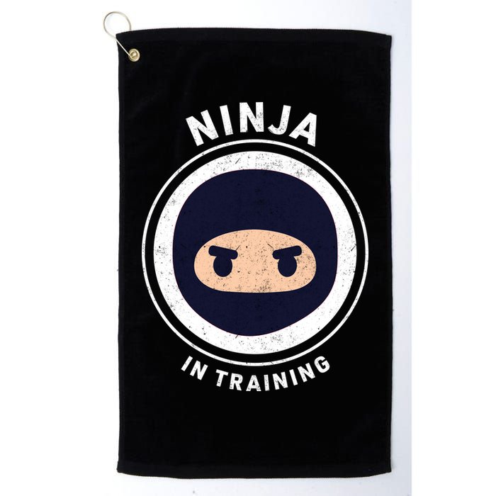 Funny Ninja In Training 1 Golf Towel