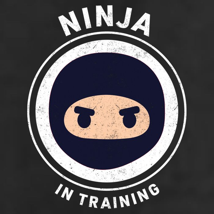 Funny Ninja In Training 1 Golf Towel