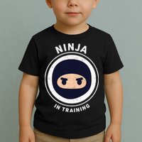 Funny Ninja In Training 1 Toddler T-Shirt