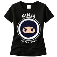 Funny Ninja In Training 1 Womens T-Shirt